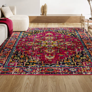 Brooklyn Geometric Medallion Area Rug